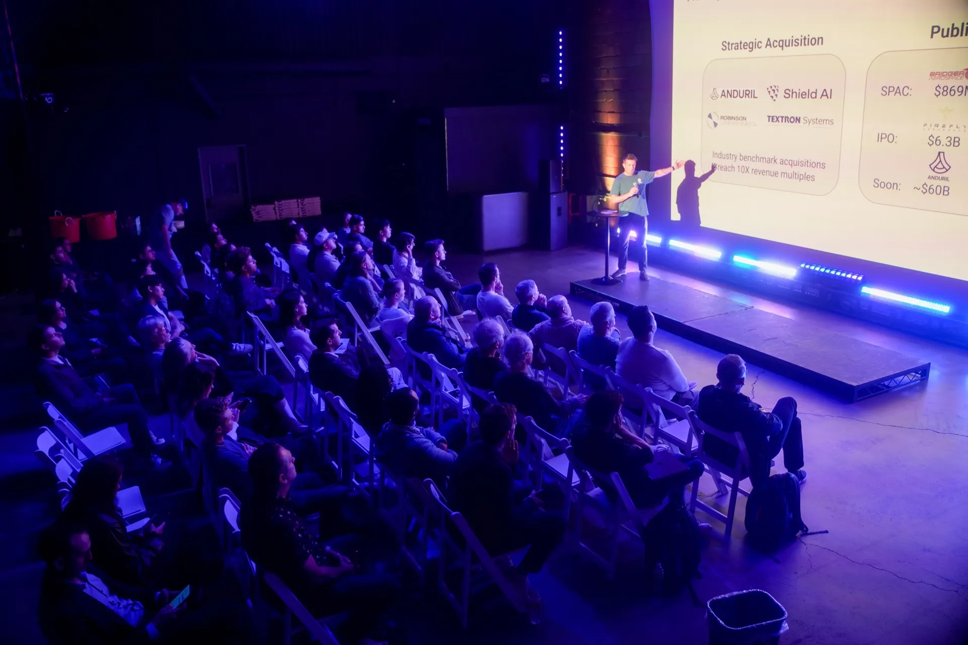 Demo Day LA · founders, investors, and the room